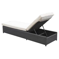 Waves Rattan Sun Lounger W/Cushion Danube Home