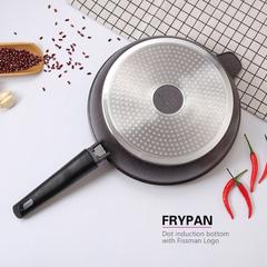 Fissman Rebusto Induction Aluminum Deep Frying Pan (28 cm)