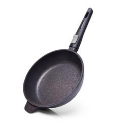 Fissman Rebusto Induction Aluminum Deep Frying Pan (28 cm)
