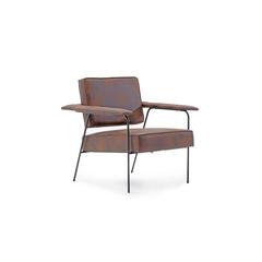 Pan Emirates Southampton Fabric & Metal Accent Chair (78 x 78 x 80 cm)