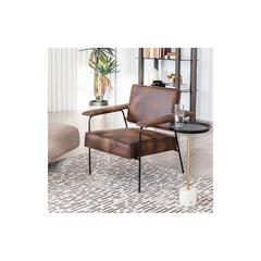 Pan Emirates Southampton Fabric & Metal Accent Chair (78 x 78 x 80 cm)