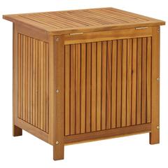 vidaXL Acacia Wood & Polyethylene Garden Storage Box (60 x 50 x 58 cm)