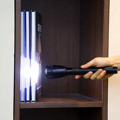 Geepas Rechargeable LED Flashlight, GFL3894  (27 cm)