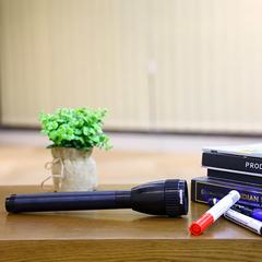 Geepas Rechargeable LED Flashlight, GFL3894  (27 cm)