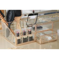 Pan Emirates Loana Metal Cosmetic Organizer (25 x 19 x 10 cm)