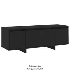 Buy vidaXL TV Cabinet Black 120x30x40.5 cm Engineered Wood Online
