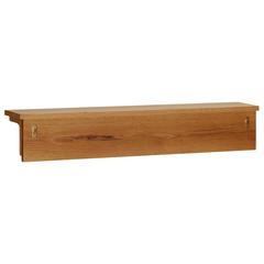 vidaXL Solid Oak Wood Coat Rack (90 x 16 x 16 cm, Brown)