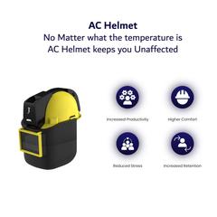 Jarsh Safety Air Conditioned Helmet, JS-25WGC-B