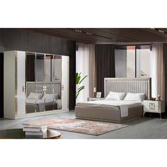 Danube Home Intra MDF Dresser W/Mirror (180 x 45 x 120 cm)