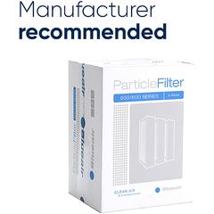 Blueair Air Purifier Particle Filter For Classic 500/600 Series, F500600PA (White)