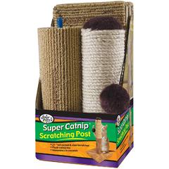 Four Paws Super Catnip Carpet & Sisal Scratching Post