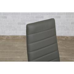 Pan Emirates Milyan PU & Metal Dining Chair (43 x 40 x 97 cm)