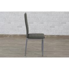 Pan Emirates Milyan PU & Metal Dining Chair (43 x 40 x 97 cm)