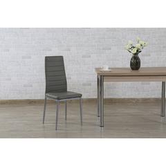 Pan Emirates Milyan PU & Metal Dining Chair (43 x 40 x 97 cm)