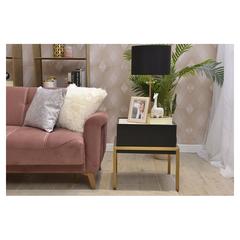 PAN Emirates Felisi Wood Square End Table (55 x 55 x 56 cm)