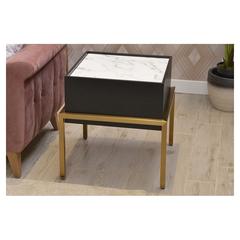 PAN Emirates Felisi Wood Square End Table (55 x 55 x 56 cm)