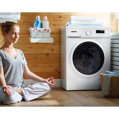 Geepas 7 kg Freestanding Front Load Fully Automatic Washing Machine, GWMF71200LCJ (1400 rpm)