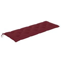 vidaXL Garden Bench Cushion Red 150x50x7 cm Fabric