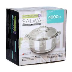 Royalford Salwa Double Wall Stainless Steel Hot Pot (4 L)