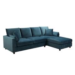 Simmons 3-Seater Right Corner Fabric Sofa Danube Home