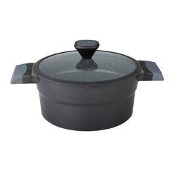 Royalford Non-Stick Die-Cast Aluminium Casserole W/Glass Lid (32 cm)