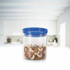 Borosil Borosilicate Glass Jar W/ Lid (600 ml)