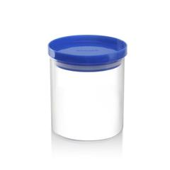 Borosil Borosilicate Glass Jar W/ Lid (600 ml)