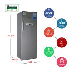 Nobel Upright Freezer, NUF377NFS (290 L)