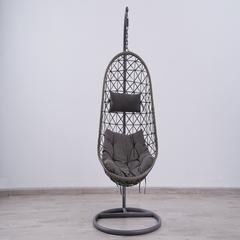 Cruella Single Seater Metal & Rattan Garden Hanging Cage Swing Pan Emirates