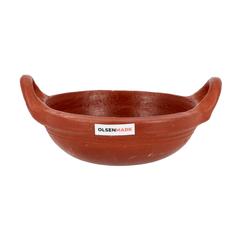 Olsenmark Traditional Cookware Clay Cheena Chatty, OMCP6037 (24 cm)