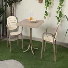 Pan Emirates Lehance Metal & Plastic Dining Table (78 x 78 x 77 cm)