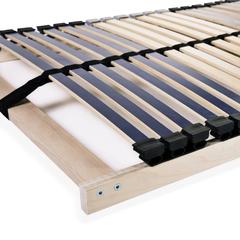 vidaXL Slatted Bed Base W/42 Slats 7 Zones (90 x 200 cm)