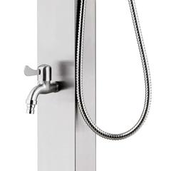 vidaXL Stainless Steel Garden Shower (220 cm)