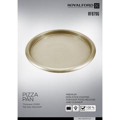 Royalford Non-Stick Aluminium Pizza Baking Tray (34 cm)