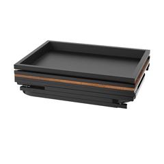 Pan Emirates Bakers MDF & Metal 3-Tier Kitchen Trolley