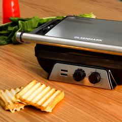 Olsenmark Super-Jumbo Grill Sandwich Maker, OMGM2441 (2000 W)