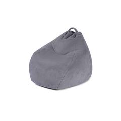 Pan Emirates Comfy Soft Rabit Fur Bean Bag (101 x 103 x 86 cm, Gray)