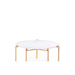Pan Emirates Arlice Metal & Marble Coffee Table (110 x 110 x 49 cm)
