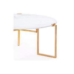 Pan Emirates Arlice Metal & Marble Coffee Table (110 x 110 x 49 cm)