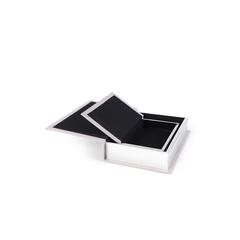Living Design Set Of 2 Book Box (32 x 24 x 8 cm, Brown)
