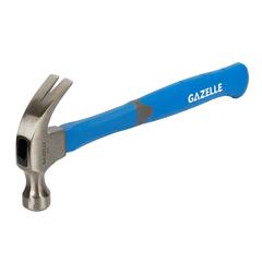 Gazelle Curved Claw Hammer W/Fiberglass Handle (450 g)