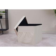 Exton Foldable Storage Ottoman Pan Emirates (38 x 38 x 38 cm)