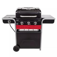 Char-Broil Gas2Coal 3-Burner Grill W/Side Burner