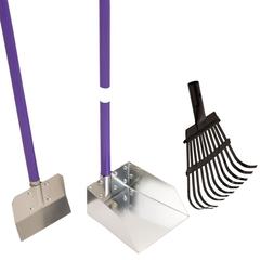 PDQ Rake/Spade/Scoop Waste Removal Tool (Set of 3)