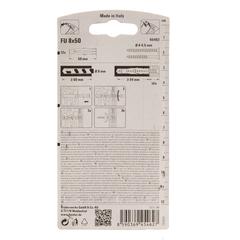 Fischer Universal Plug FU 8 x 50 Pack (12 Pc.)