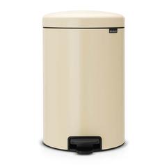 Brabantia NewIcon Pedal Bin (20 L, Almond)