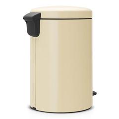 Brabantia NewIcon Pedal Bin (20 L, Almond)