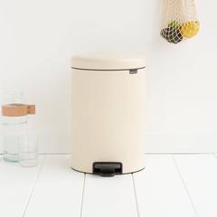 Brabantia NewIcon Pedal Bin (20 L, Almond)