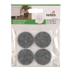 Hettich Furniture Felt Glides Pack (3.5 x 3.5 cm, 8 Pc.)