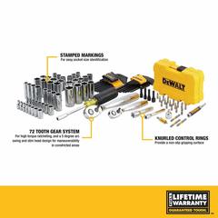 Dewalt DWMT73801 Mechanics Tool Set (Set of 108)